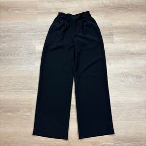 Lululemon Wide Leg High Rise Paperbag Waist Pants Women's 4 Color Black